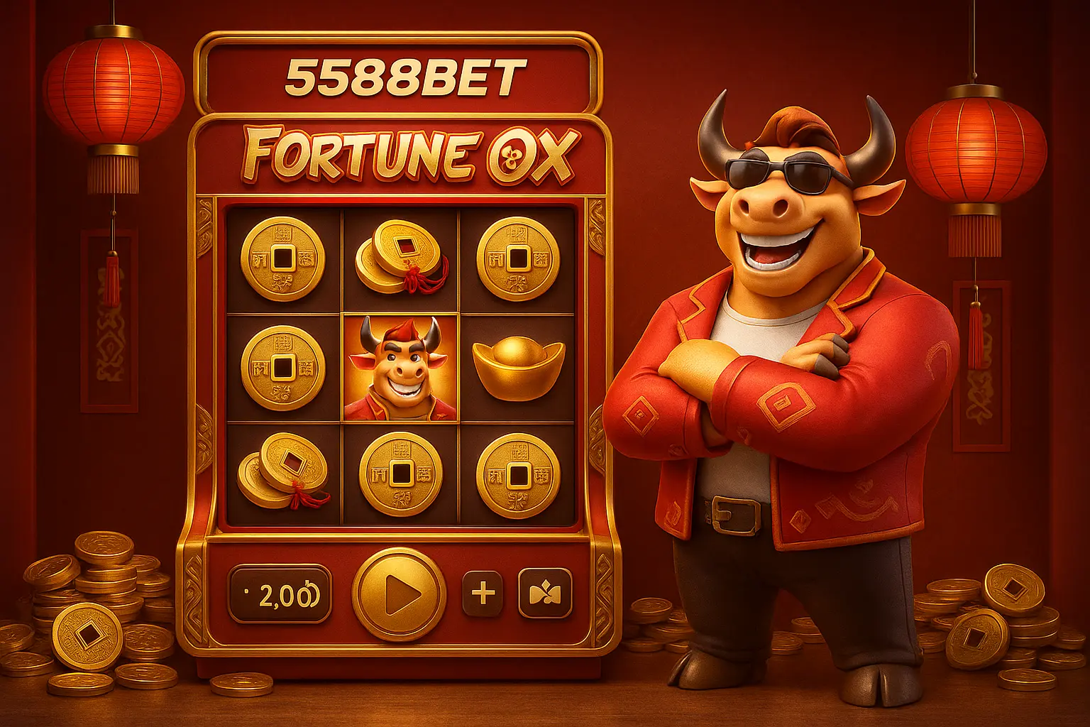 Fortune Ox no 5588BET - Aposte Agora e Reivindique Seus Ganhos