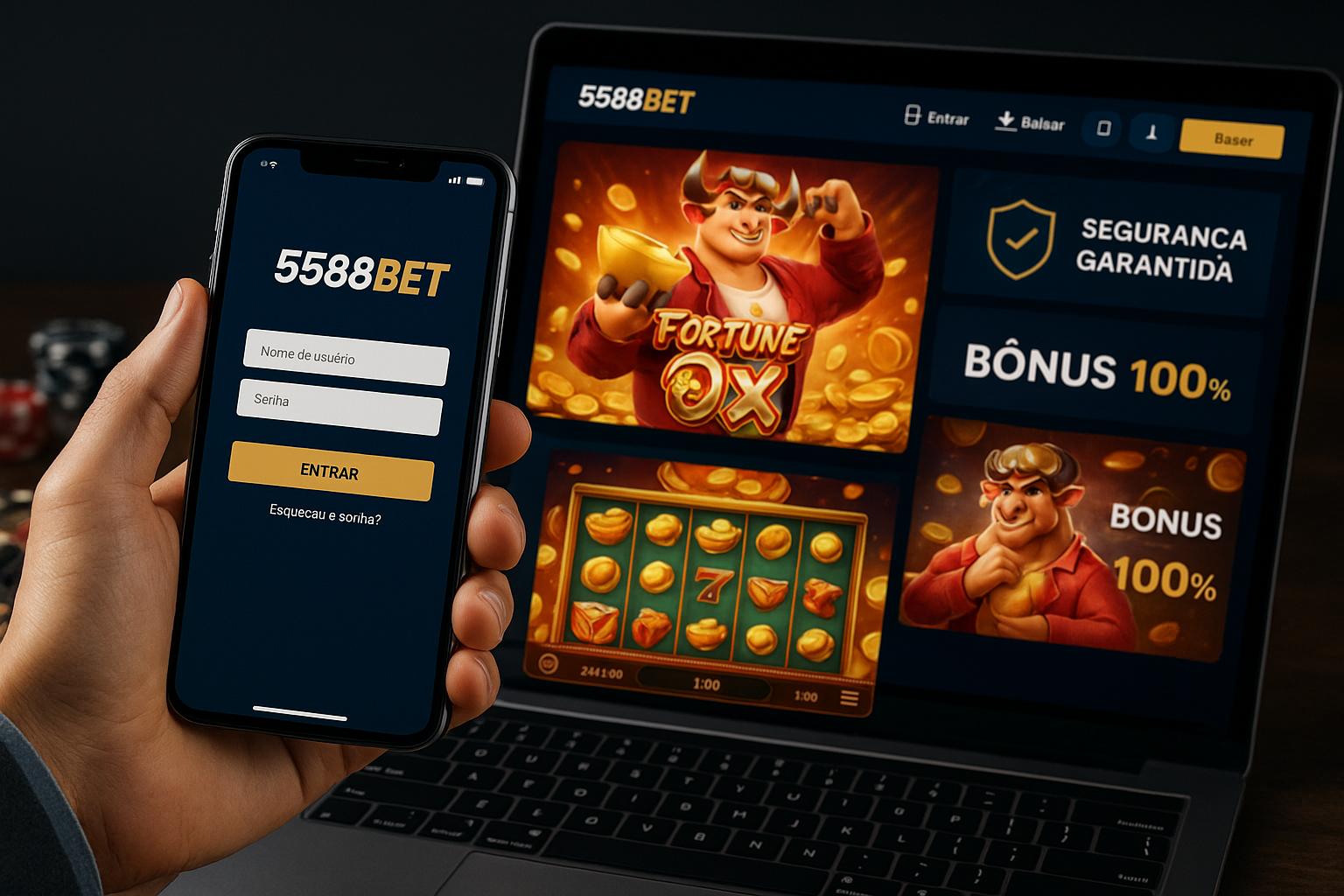 Jogos de Slot no Casino Online 5588BET